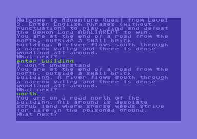 Adventure Quest screenshot 3 for Commodore 64